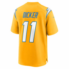 Cameron Dicker Los Angeles Chargers Alternate Game Jersey Gold