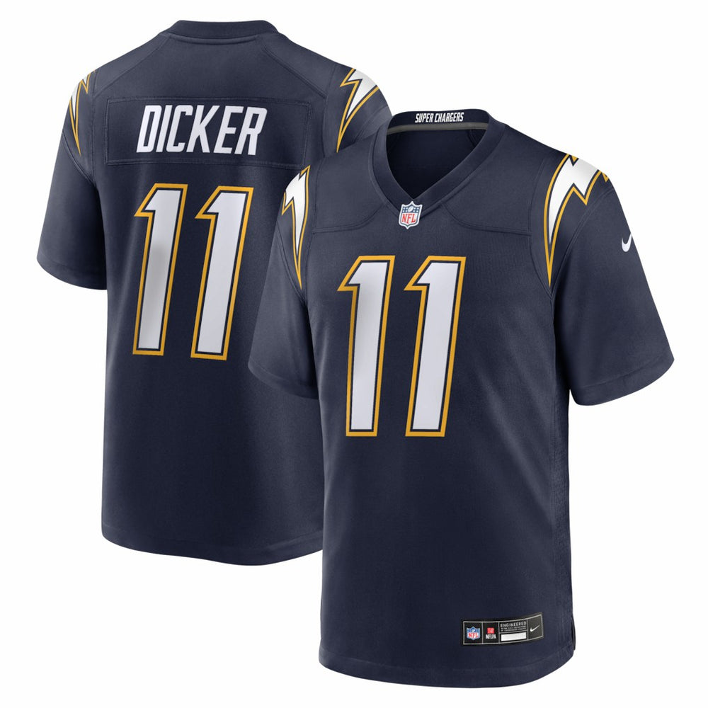 NFL Cameron Dicker Los Angeles Chargers Alternate Game Jersey - Navy