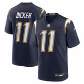 Cameron Dicker Los Angeles Chargers Alternate Game Jersey Navy