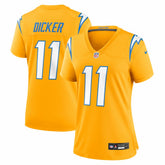Cameron Dicker Los Angeles Chargers Women's Alternate Game Jersey Gold