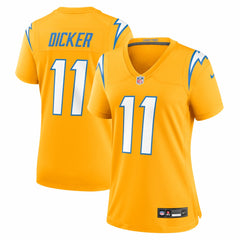 NFL Cameron Dicker Los Angeles Chargers Women's Alternate Game Jersey - Gold