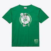 Boston Celtics Unisex Hardwood Classics Arch T-Shirt Kelly Green
