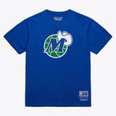Dallas Mavericks Unisex Hardwood Classics Arch T-Shirt Royal