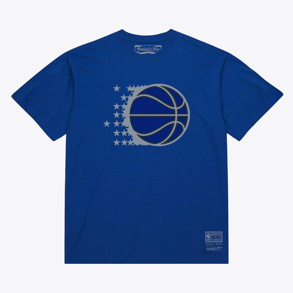 Orlando Magic Unisex Hardwood Classics Arch T-Shirt Royal
