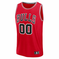 NBA Chicago Bulls Fastbreak Custom Jersey sale - Icon Editi- Red