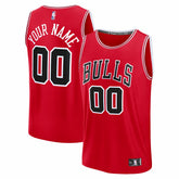 NBA Chicago Bulls Youth Fastbreak Custom Jersey sale - Icon Editi- Red