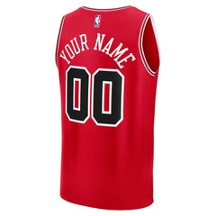 NBA Chicago Bulls Youth Fastbreak Custom Jersey sale - Icon Editi- Red