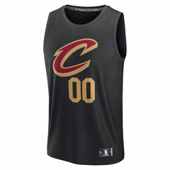 NBA Cleveland Cavaliers Youth Fastbreak Custom Jersey sale - Statement Editi- Black