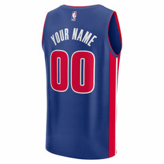 NBA Detroit Pistons Youth Fastbreak Custom Jersey sale - Icon Editi- Blue