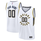 NBA Indiana Pacers Fanatics Fast Break Custom Jersey - Icon Edition - White