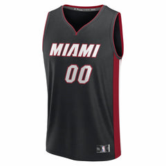 Miami Heat Fastbreak Custom Jersey Icon Edition Black