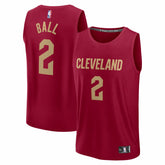 NBA Lonzo Ball Cleveland Cavaliers Fast Break Replica Jersey sale - Wine sale - Icon Edition