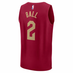 NBA Lonzo Ball Cleveland Cavaliers Fast Break Replica Jersey sale - Wine sale - Icon Edition