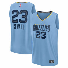 NBA Cedric Coward Memphis Grizzlies Fast Break Replica Player Jersey - Statement Edition - Light Blue
