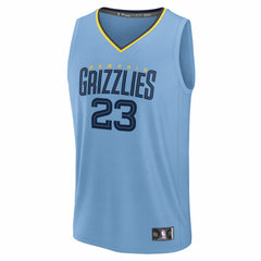 NBA Cedric Coward Memphis Grizzlies Fast Break Replica Player Jersey - Statement Edition - Light Blue