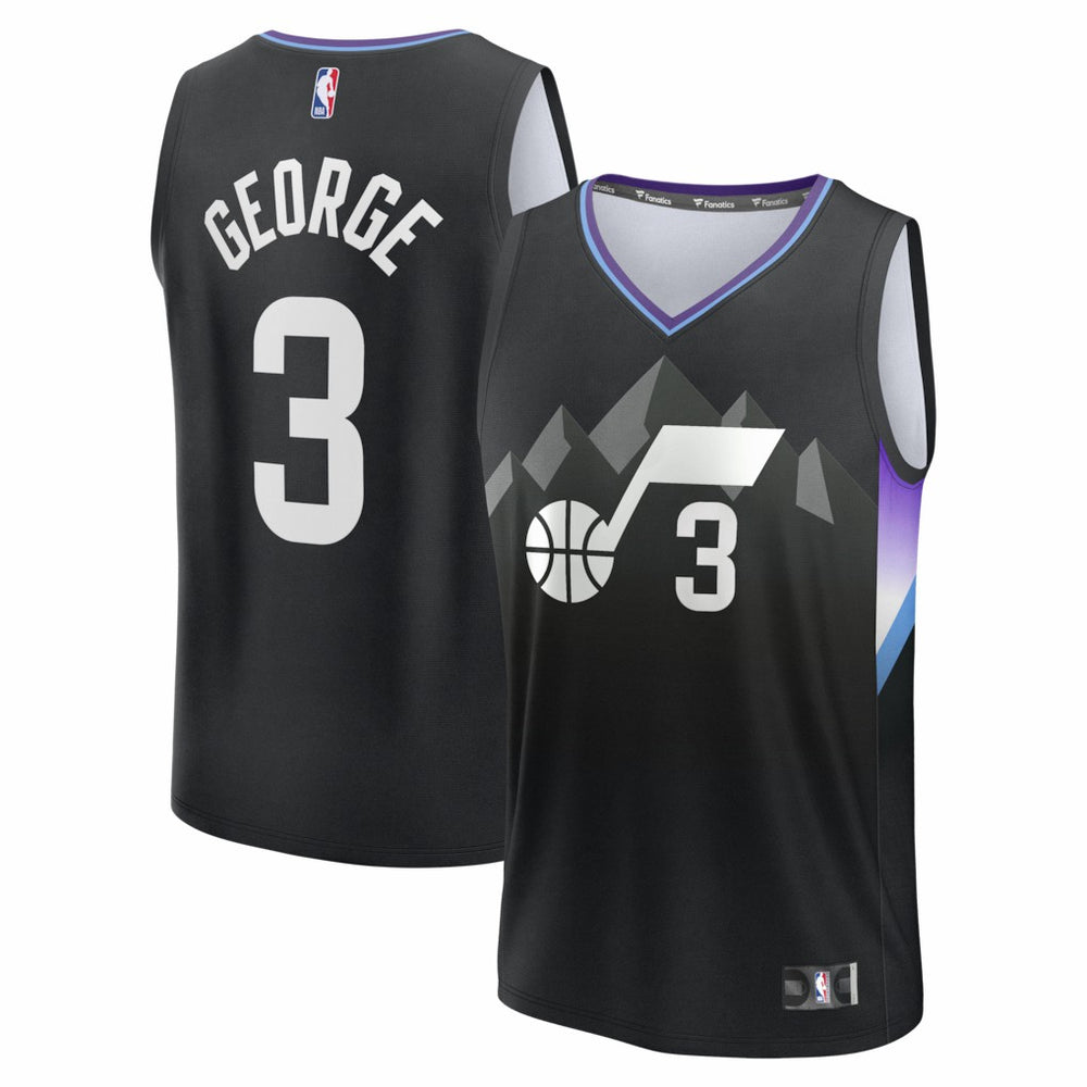 NBA Keyonte George Utah Jazz Fast Break Replica Jersey - Statement Edition - Black