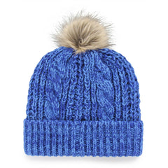 Indianapolis Colts '47 Women's Meeko Cuffed Knit Hat with Pom Royal