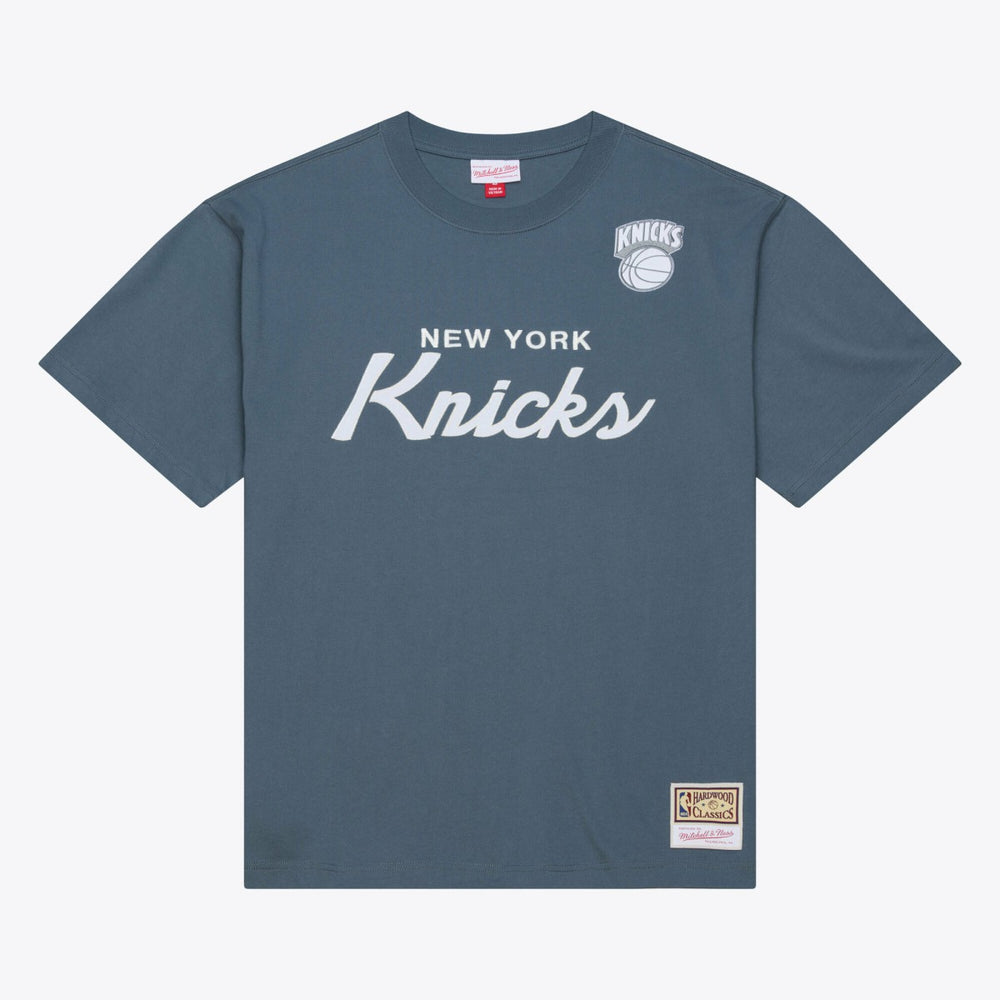 New York Knicks Thunderstorm T-Shirt Blue