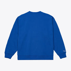 New York Knicks Women's Hardwood Classics Script Lightweight Sweatshirt Royal