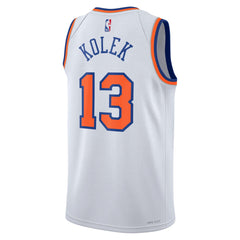 NBA Tyler Kolek New York Knicks Unisex Swingman Jersey - Association Edition - White