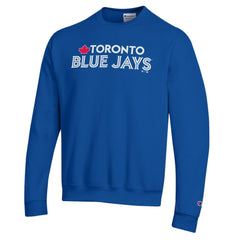 Toronto Blue Jays Champion Powerblend Wordmark Sweatshirt - Royal Sweatshirts