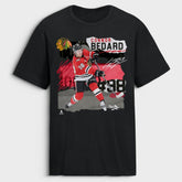 NHL Connor Bedard Chicago Blackhawks Fresh Ice T-Shirt - Black
