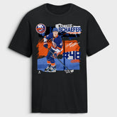 NHL Matthew Schaefer New York Islanders Fresh Ice T-Shirt - Black