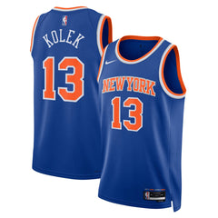 Tyler Kolek New York Knicks Unisex Swingman Jersey Icon Edition Blue