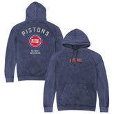 Detroit Pistons Stadium Essentials Unisex Get Back Vintage Raglan Hoodie Blue