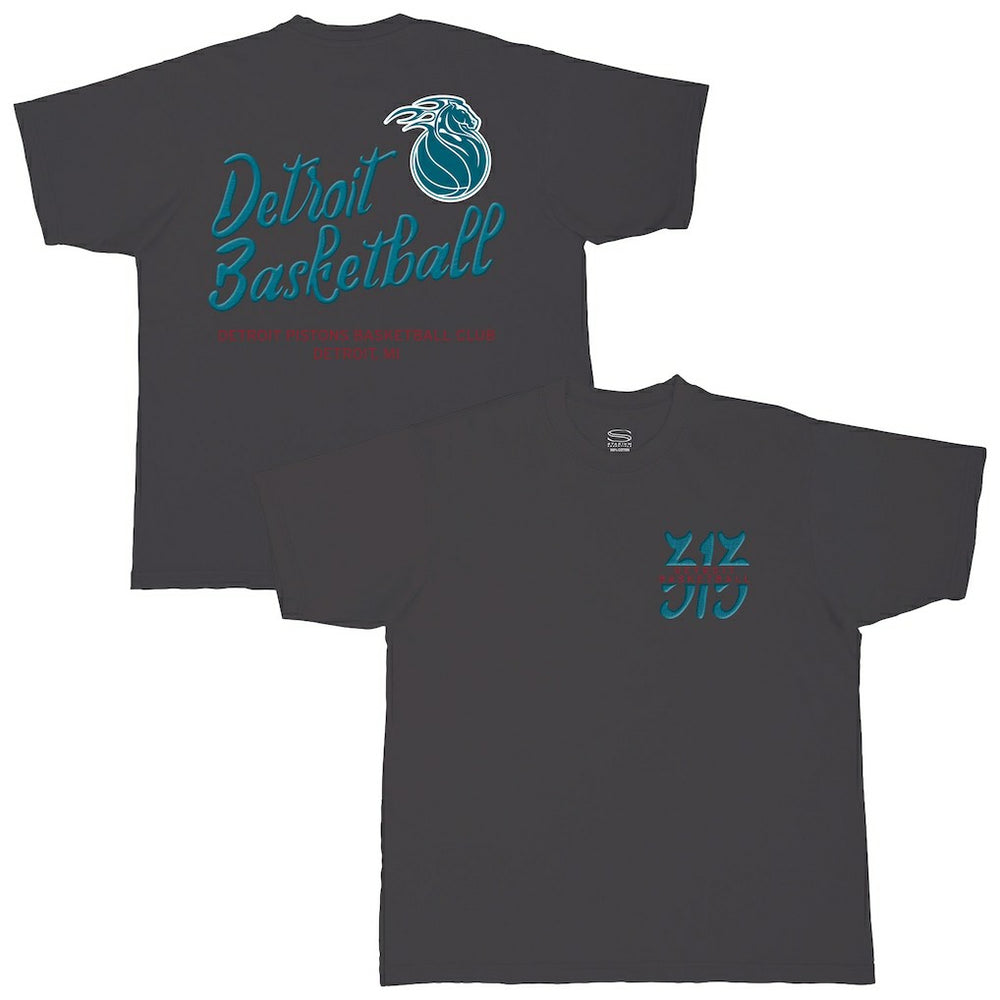 Detroit Pistons Stadium Essentials Unisex Local Barfly Urban T-Shirt Black