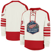 NHL Detroit Red Wings '47 Pond Hockey Trio Eternal Lacer Sweatshirt - Cream