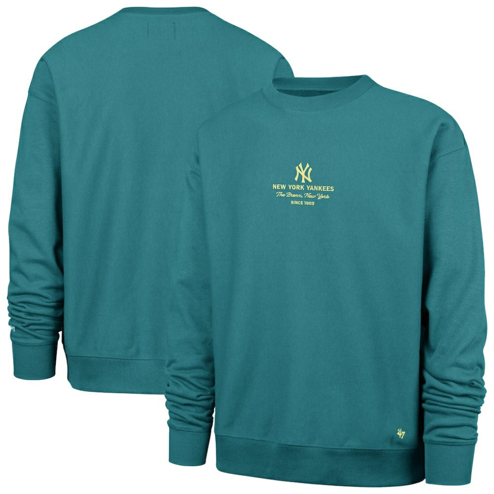 New York Yankees '47 Anderson Foundation Sweatshirt - Hunter Green Sweatshirts