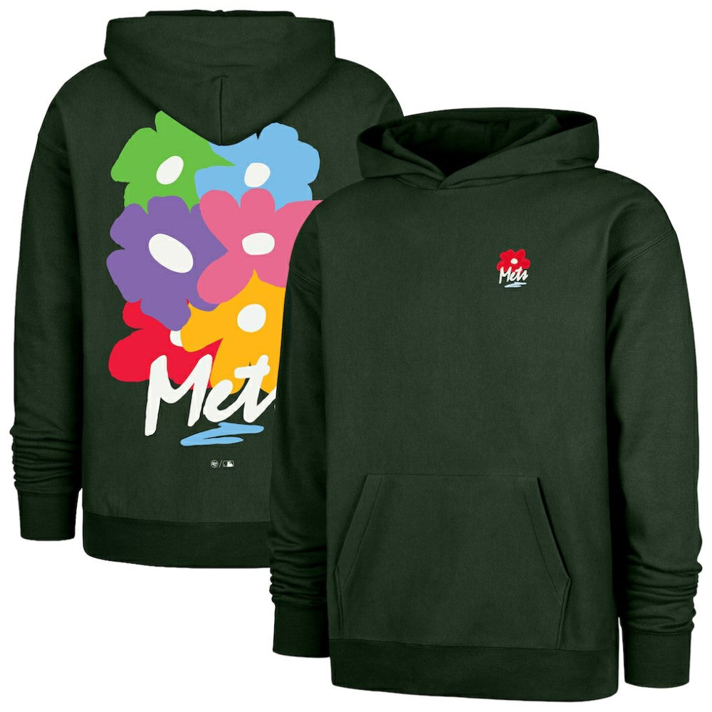 New York Mets '47 Gallery Foundation Hoodie - Dark Green Hoodies