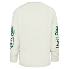 Los Angeles Dodgers '47 Quiet Please Foundation Long Sleeve T-Shirt - Cream T-shirts