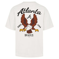 Atlanta Braves '47 Souvenir Eagle Foundation T-Shirt - Cream T-shirts