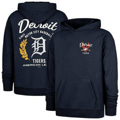 Detroit Tigers '47 Souvenir Laurels Foundation Hoodie - Navy Hoodies