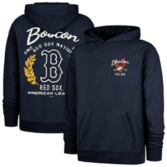 Boston Red Sox '47 Souvenir Laurels Foundation Hoodie - Navy Hoodies