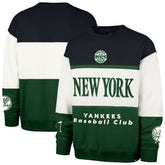 New York Yankees '47 Tee Up Maximalist Fleece Sweatshirt - Green Sweatshirts