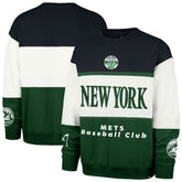 New York Mets '47 Tee Up Maximalist Fleece Sweatshirt - Green Sweatshirts