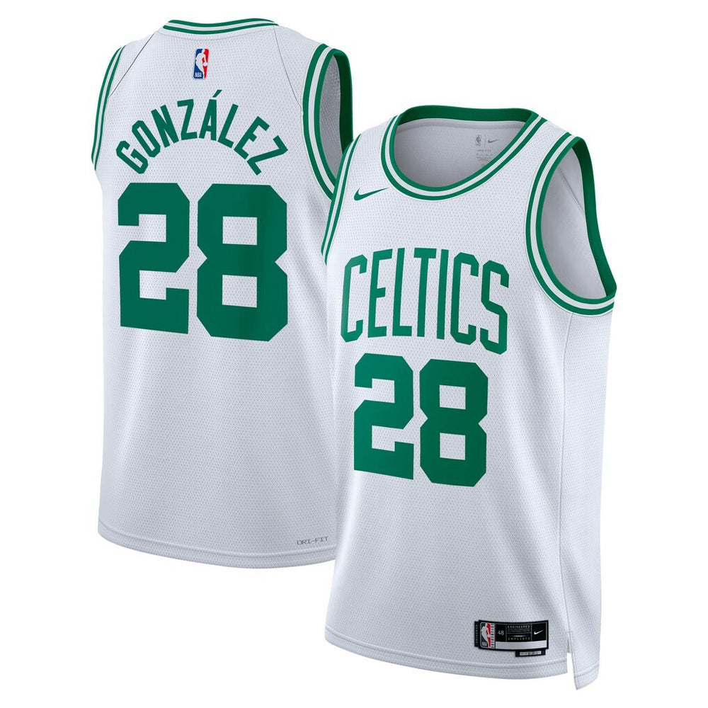 NBA Hugo Gonz¨¢lez Boston Celtics Unisex Swingman Jersey - Association Edition - White