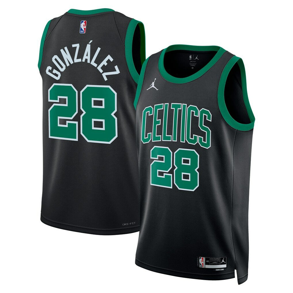 NBA Hugo Gonz¨¢lez Boston Celtics Jordan Brand Unisex Swingman Jersey - Black - Statement Edition for sale