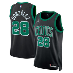 NBA Hugo Gonz¨¢lez Boston Celtics Jordan Brand Unisex Swingman Jersey - Black - Statement Edition for sale