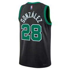 NBA Hugo Gonz¨¢lez Boston Celtics Jordan Brand Unisex Swingman Jersey - Black - Statement Edition for sale