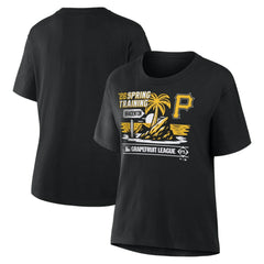 Pittsburgh Pirates Women's 2026 Spring Training Grapefruit League Hometown Special T-Shirt - Black T-shirts