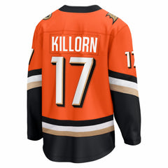 NHL Alex Killorn Anaheim Ducks Fanatics Home Breakaway Jersey - Orange