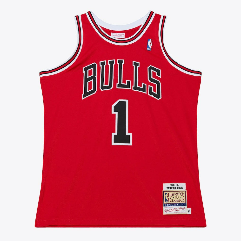 NBA Derrick Rose Chicago Bulls 2008-09 Authentic Jersey sale - Red
