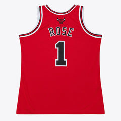 NBA Derrick Rose Chicago Bulls 2008-09 Authentic Jersey sale - Red