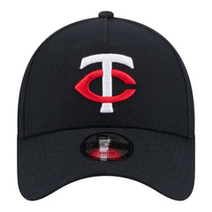 Minnesota Twins New Era Youth 9FORTY A-Frame Adjustable Hat - Navy Hats