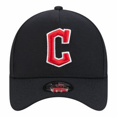 Cleveland Guardians New Era Youth 9FORTY A-Frame Adjustable Hat - Navy Hats