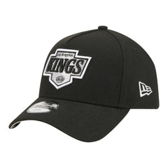 NHL Los Angeles Kings New Era Youth 9FORTY A-Frame Adjustable Hat - Black